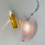 Gua Sha with free travel size calming face oil